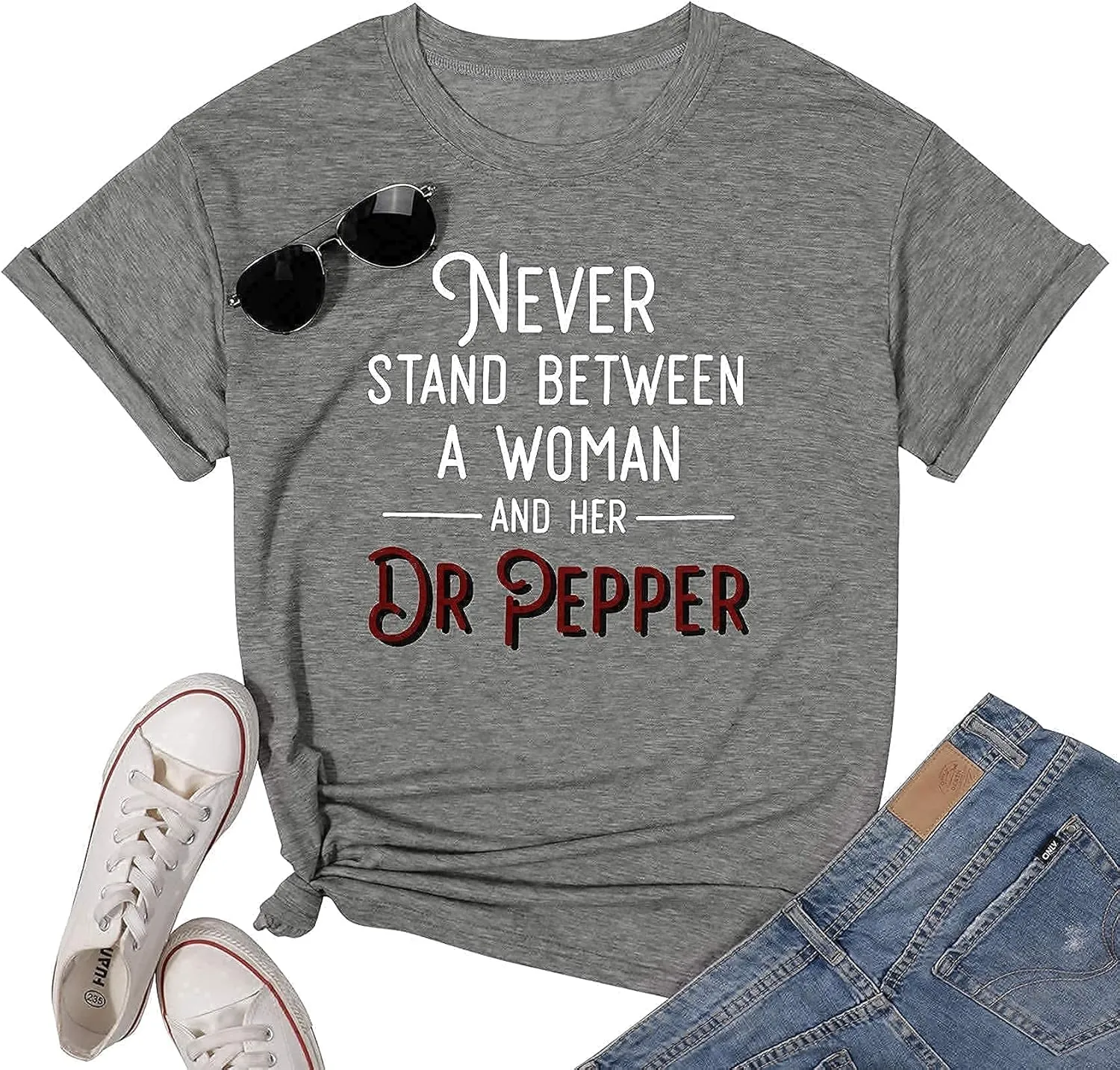 MNLYBABY Funny Saying Shirt for Women Letters Graphic Short Sleeve Casual Top Tees