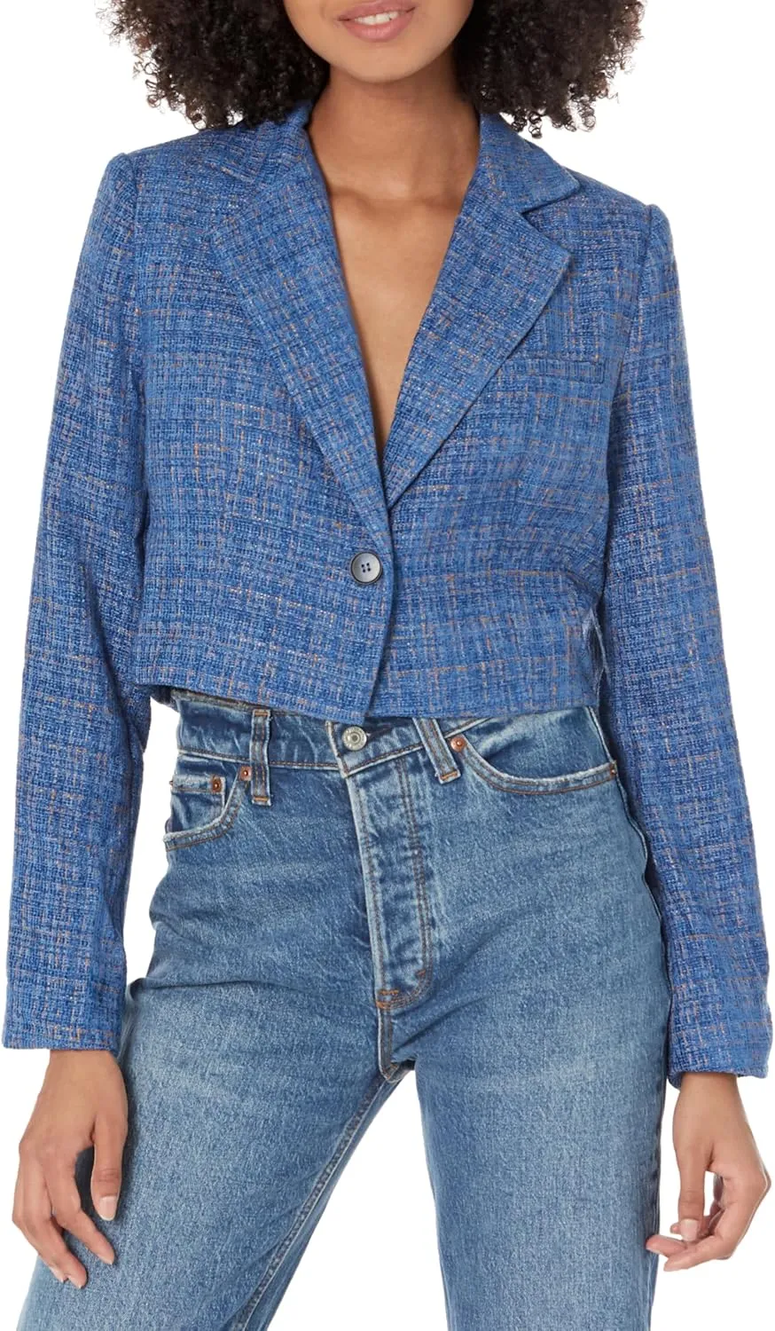 NIA Women's Cropped Blazer