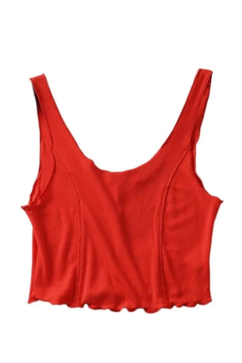 'Noel' Rib Vest Top (4 Colors)