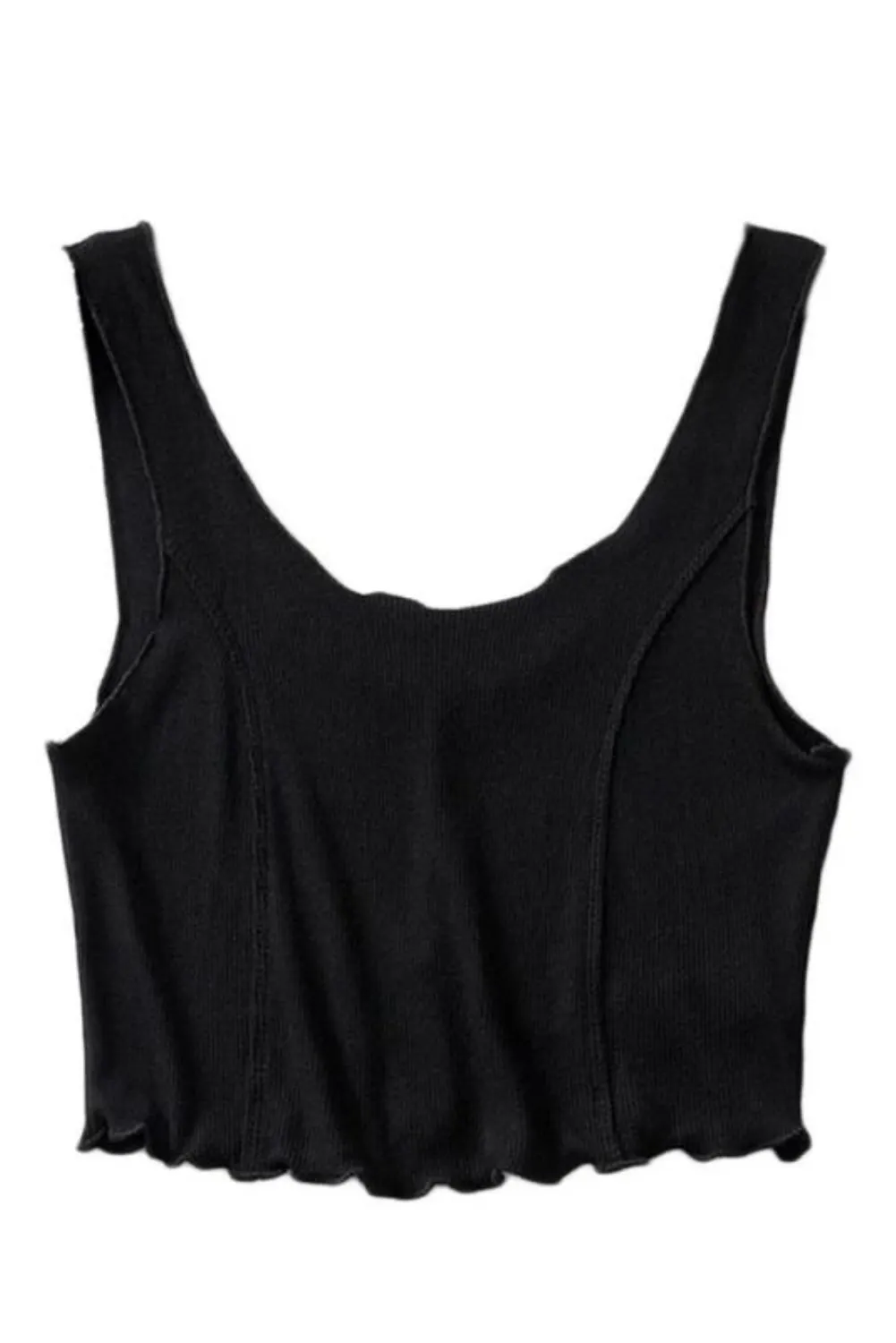 'Noel' Rib Vest Top (4 Colors)