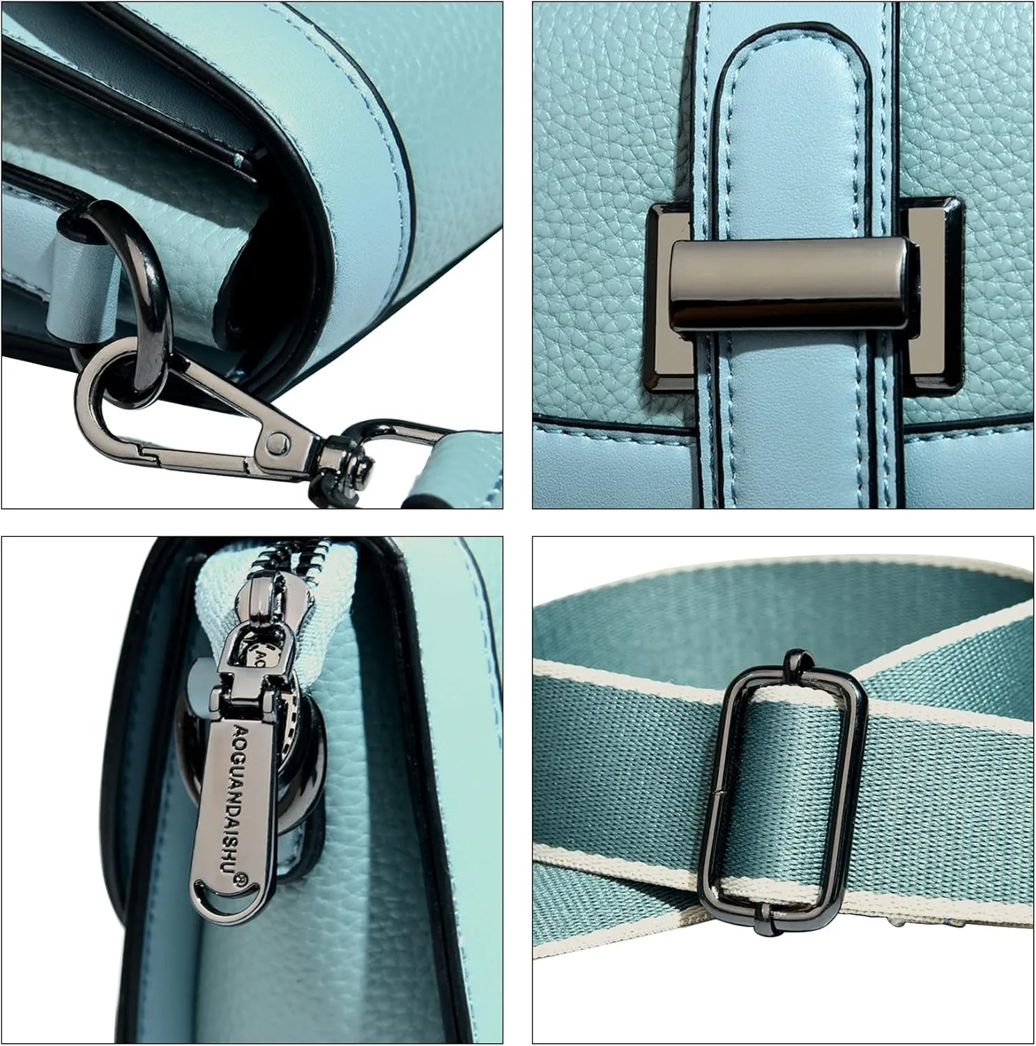 NOTAG Women Crossbody Purses PU Leathet Small Shoulder Bags Daily Satchel Travel Messenger Purse