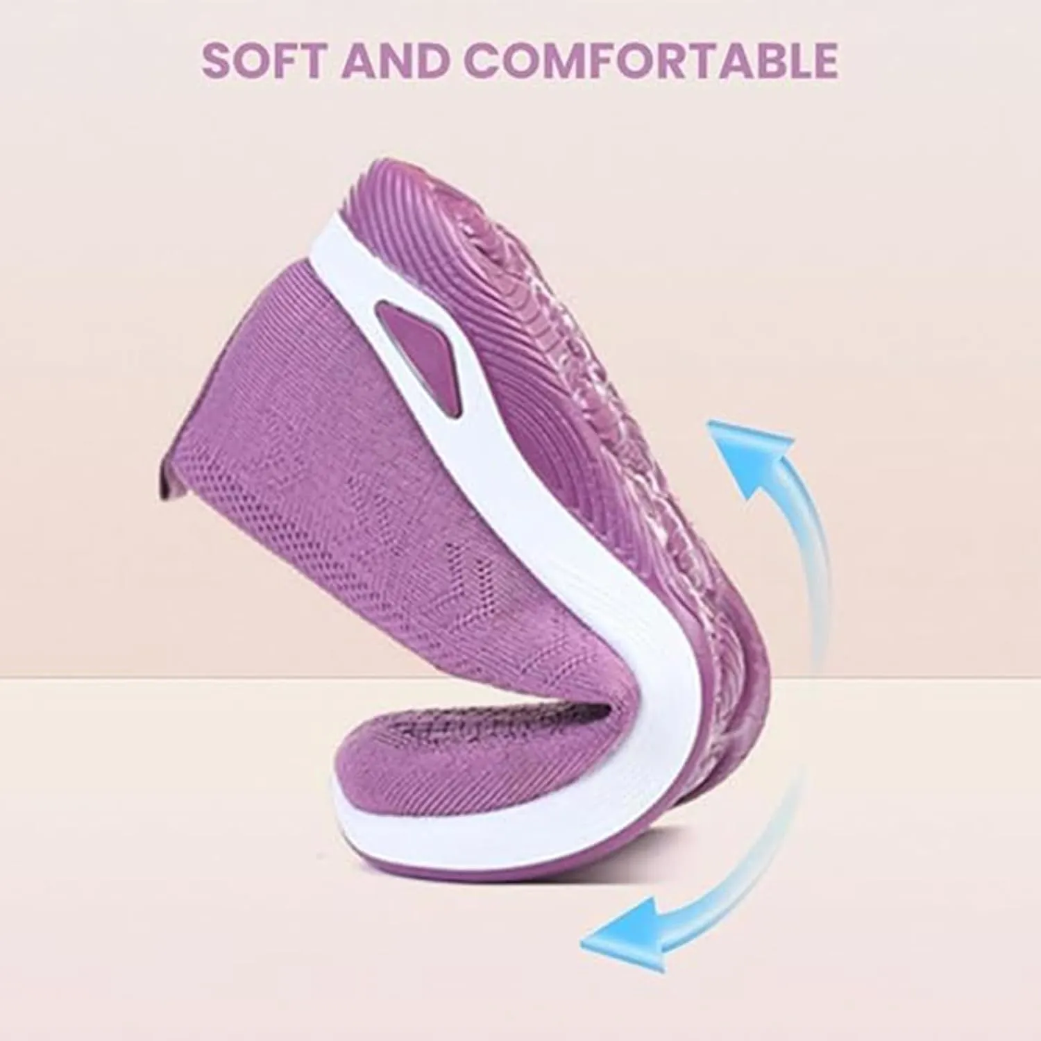 Orthowalkway Womens ShoesWomen's Woven Orthopedic Breathable Soft Shoes,Zapatos Ortopdicos para Mujer, Women's Woven Orthopedic Breathable Soft Sole Shoes