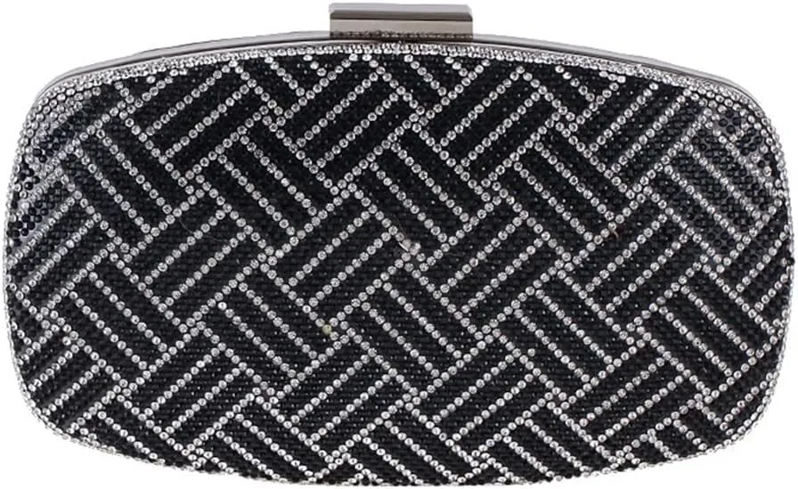 Party Evening Purse Handbag For Women Gold Diamond Wedding Clutch Bag