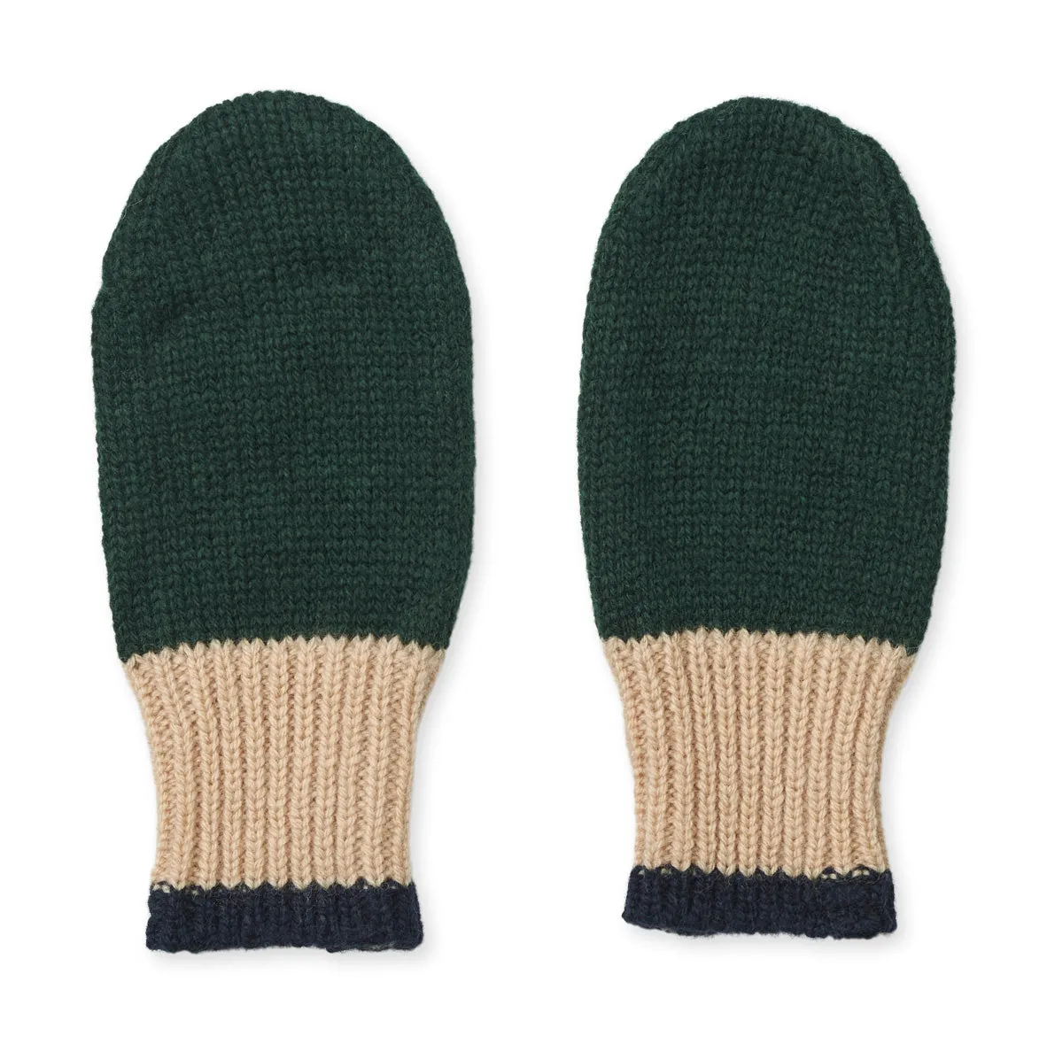 Pipi Baby Mittens - Hunter Green Multi Mix