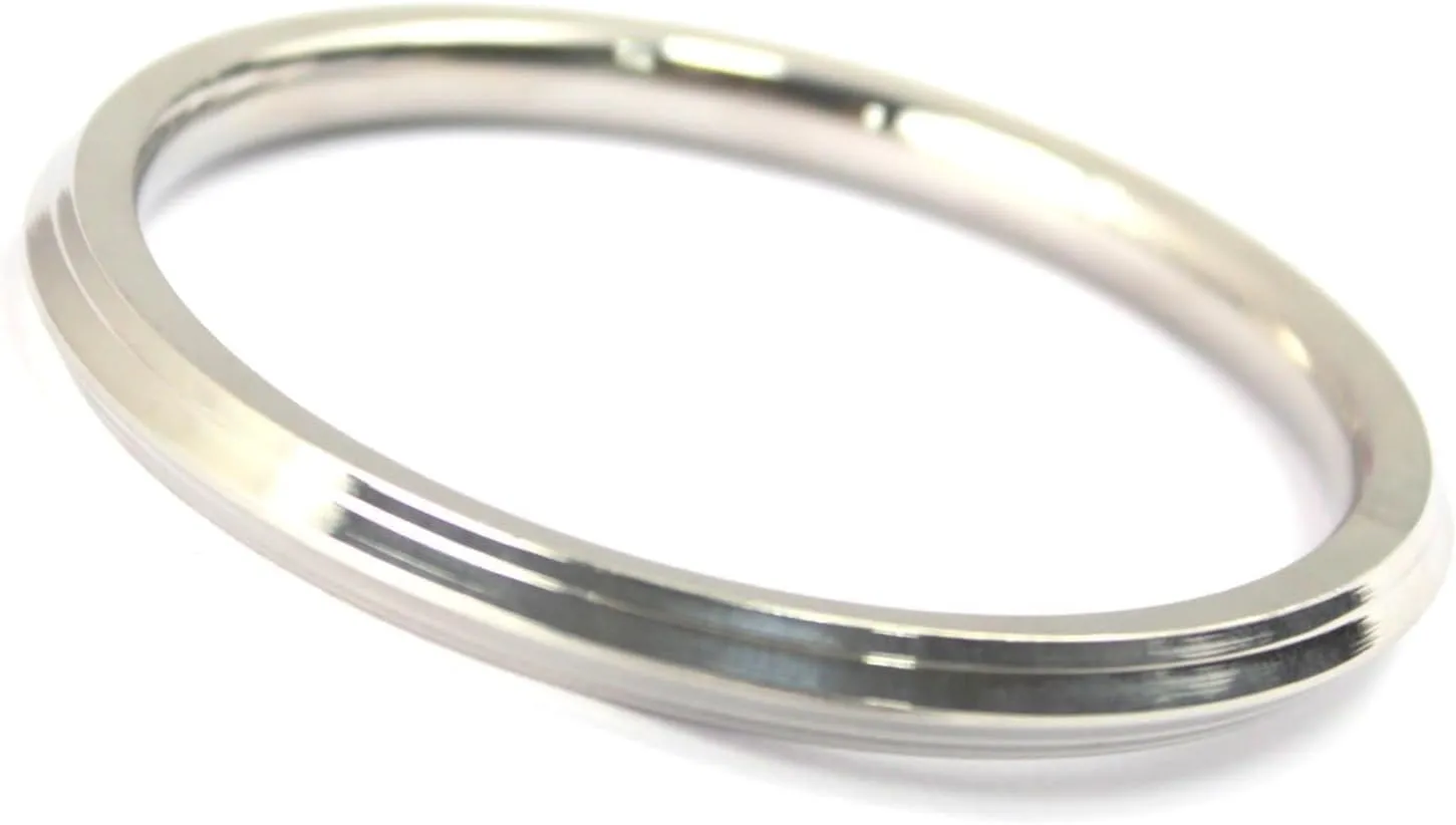 Punjabi/Sikh Steel Silver Kada/Bracelet for Men Or Internal Diameter 6 cm Weight 45 Gram Thickness 0.8 cm