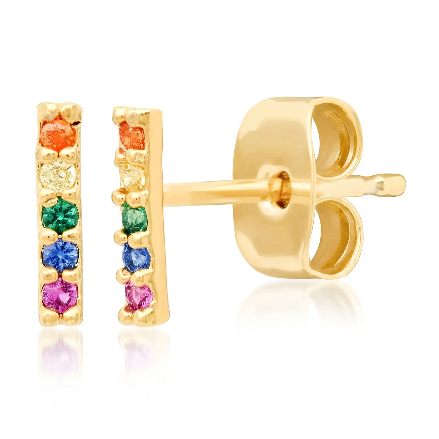 Rainbow Stick Studs