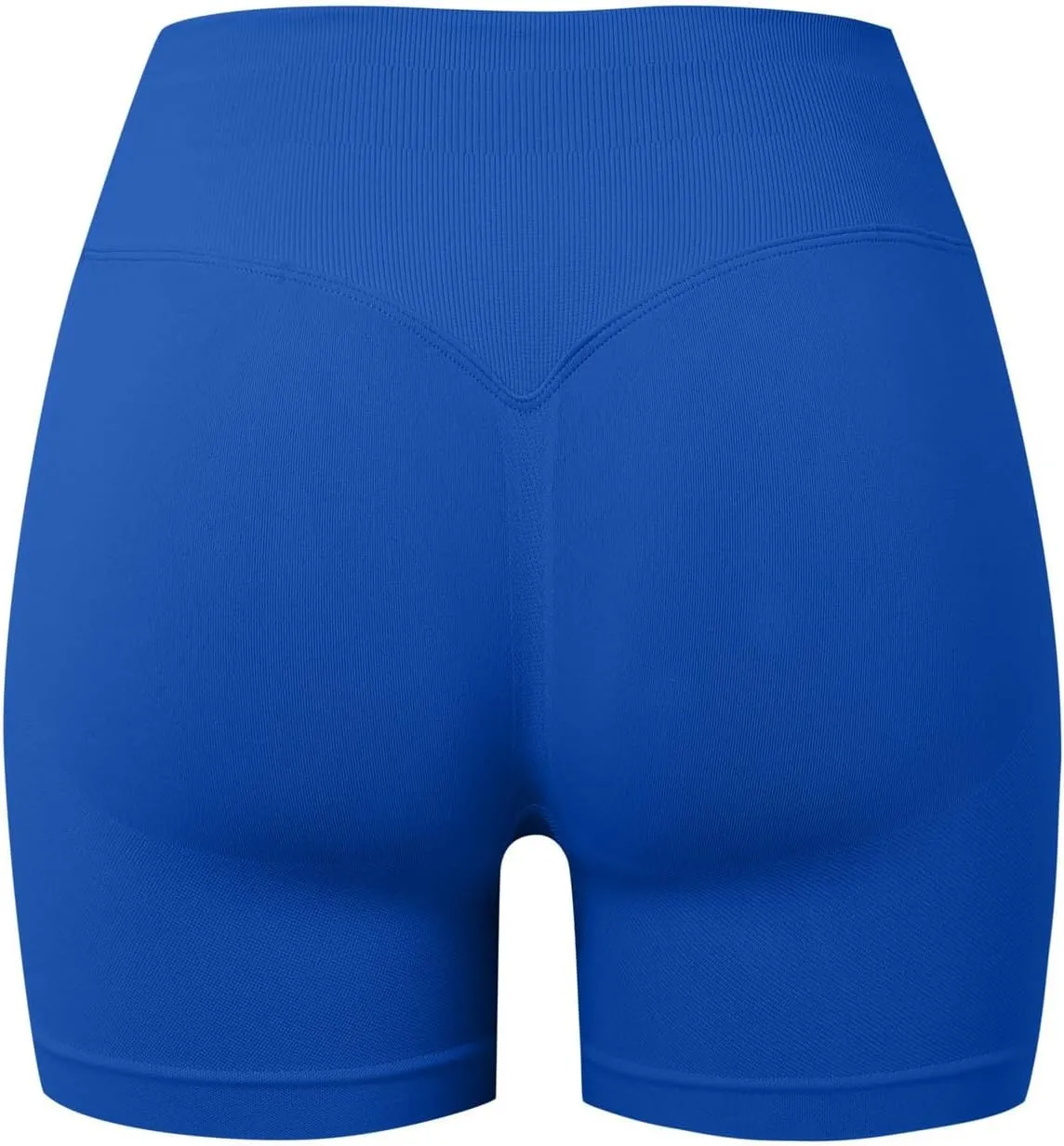 Running Shorts for Women Seamless Scrunch Butt Lifting Yoga Workout Shorts High-Waisted Tummy Control Gym Shorts