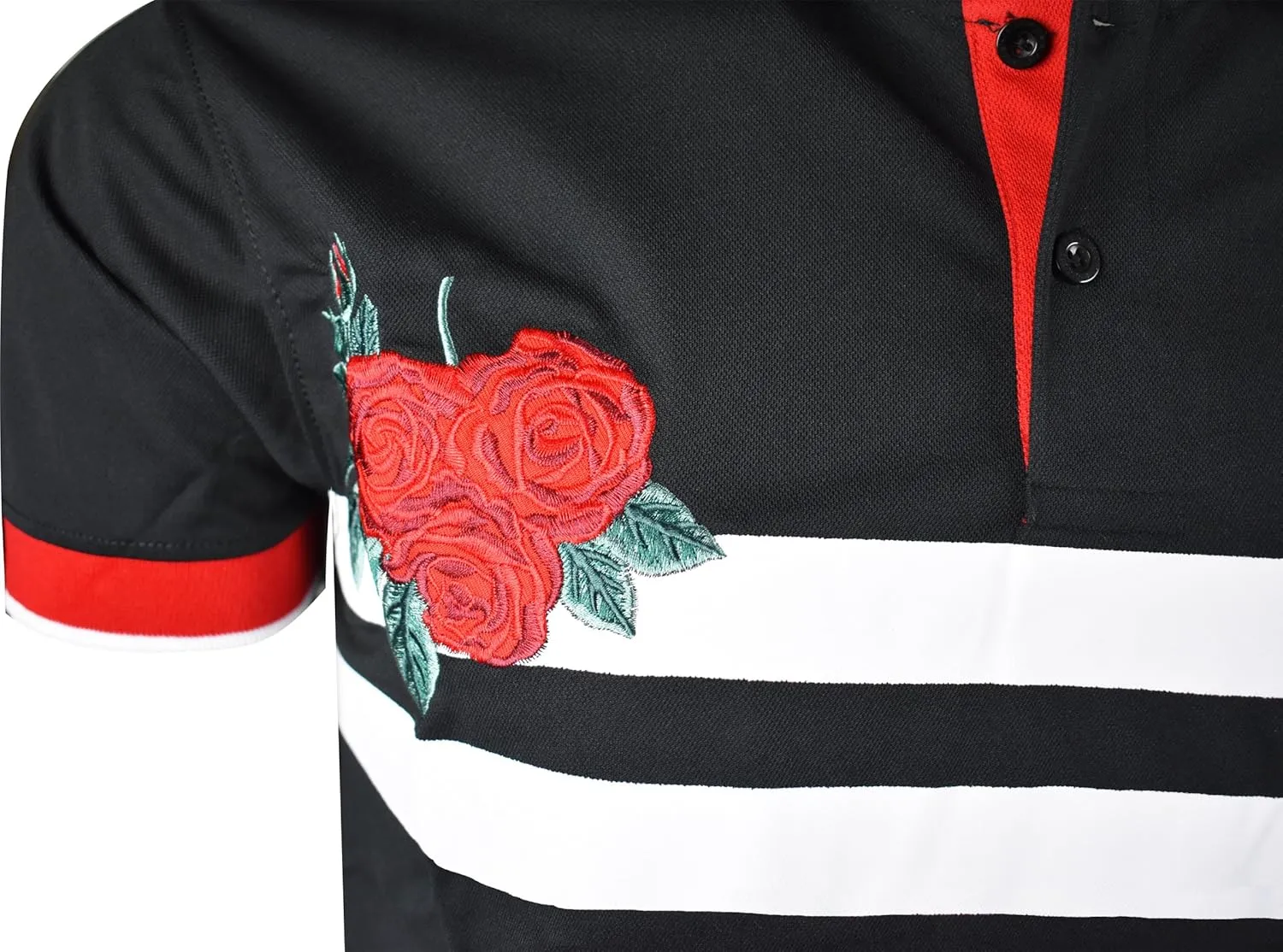 Screenshotbrand Mens Hipster Hip-Hop Premium Tees - Stylish Fashion Embroidery Polo T-Shirt