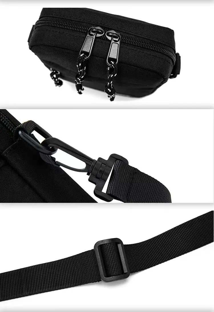 Shoulder Messenger Bag for Men Women, Outdoor Crossbody Pack, Universal Purse Chest Bags Suitable for Travel