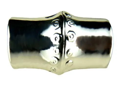 Simon Sebbag Bamboo Sterling Silver Slide Bead 181 for Leather Necklace