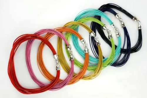 Simon Sebbag Sterling Silver Smooth Tube Slide Bead 54 for Leather Necklace