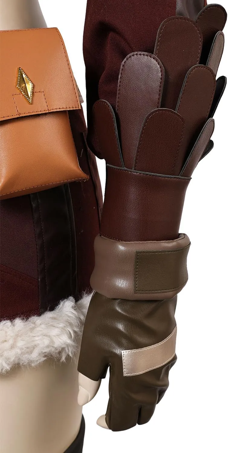 Squirrel Girl Costume Doreen Green Cosplay Women Superhero Outfits Hairbands Belts Tail Full Set Halloween Suit