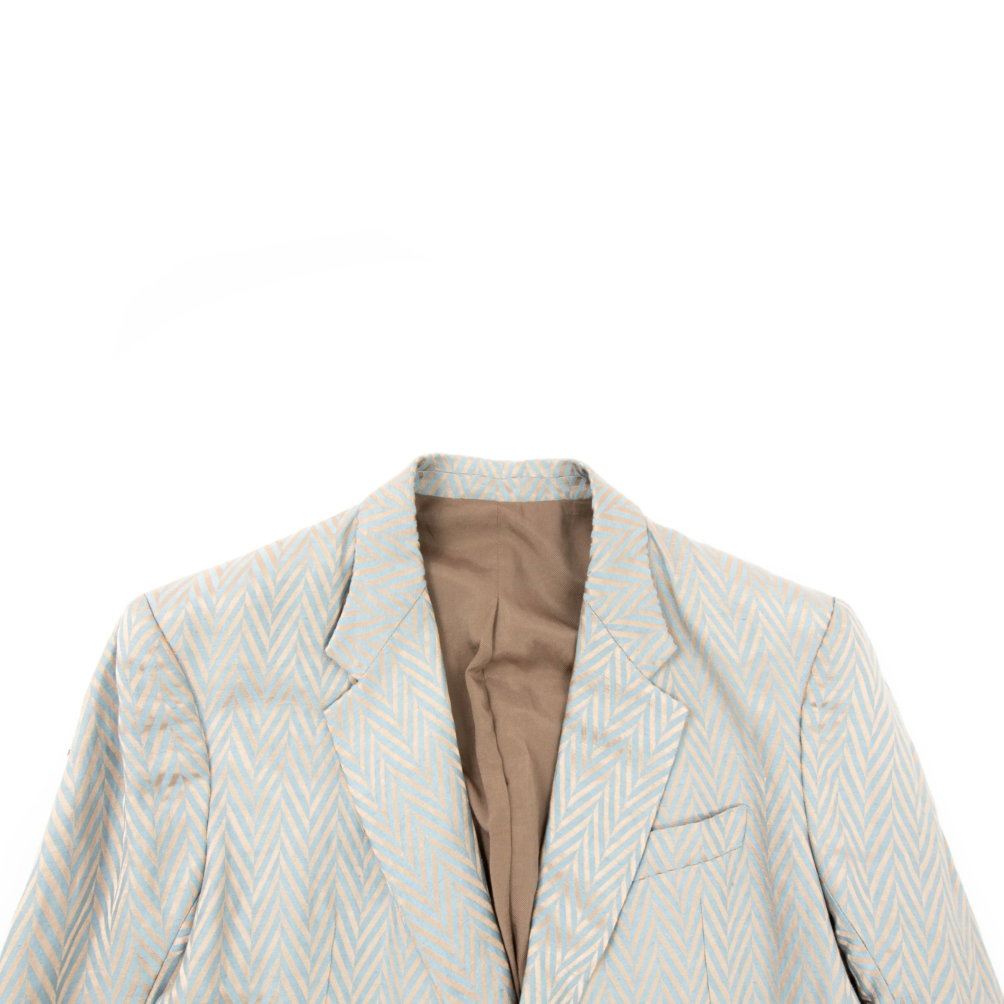 SS15 Chevron Blazer Coat