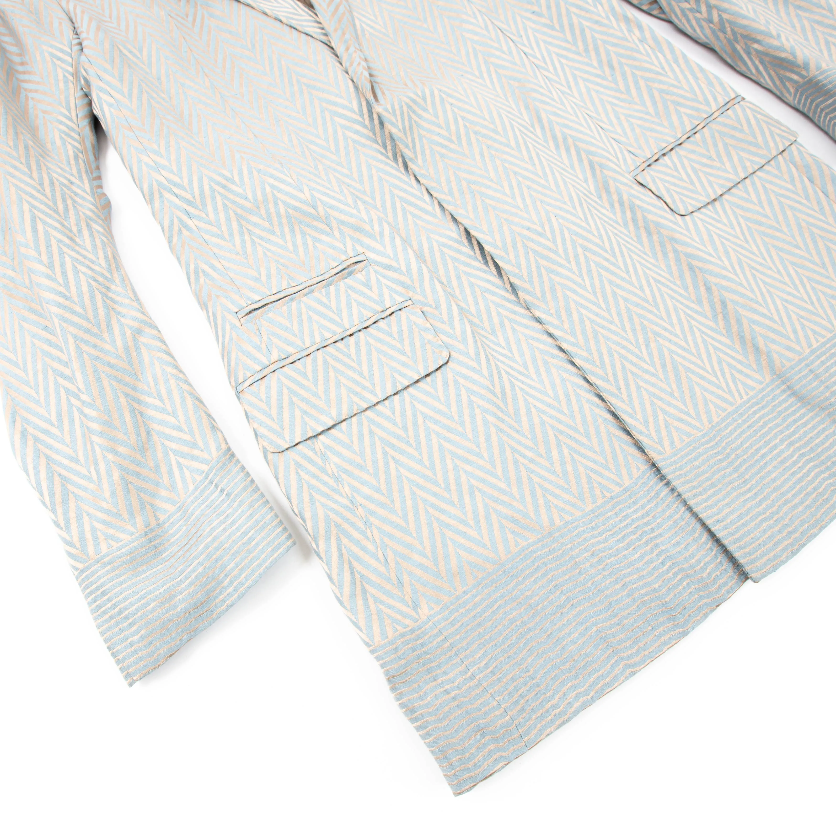 SS15 Chevron Blazer Coat