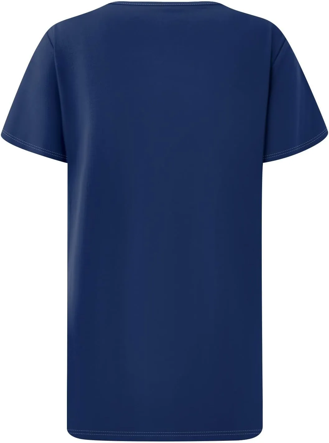 Summer Tops for Women 2025 Trendy V Neck Short Sleeve Pleated Front Shirts Dressy Casual Blouses Loose Fit Tunics