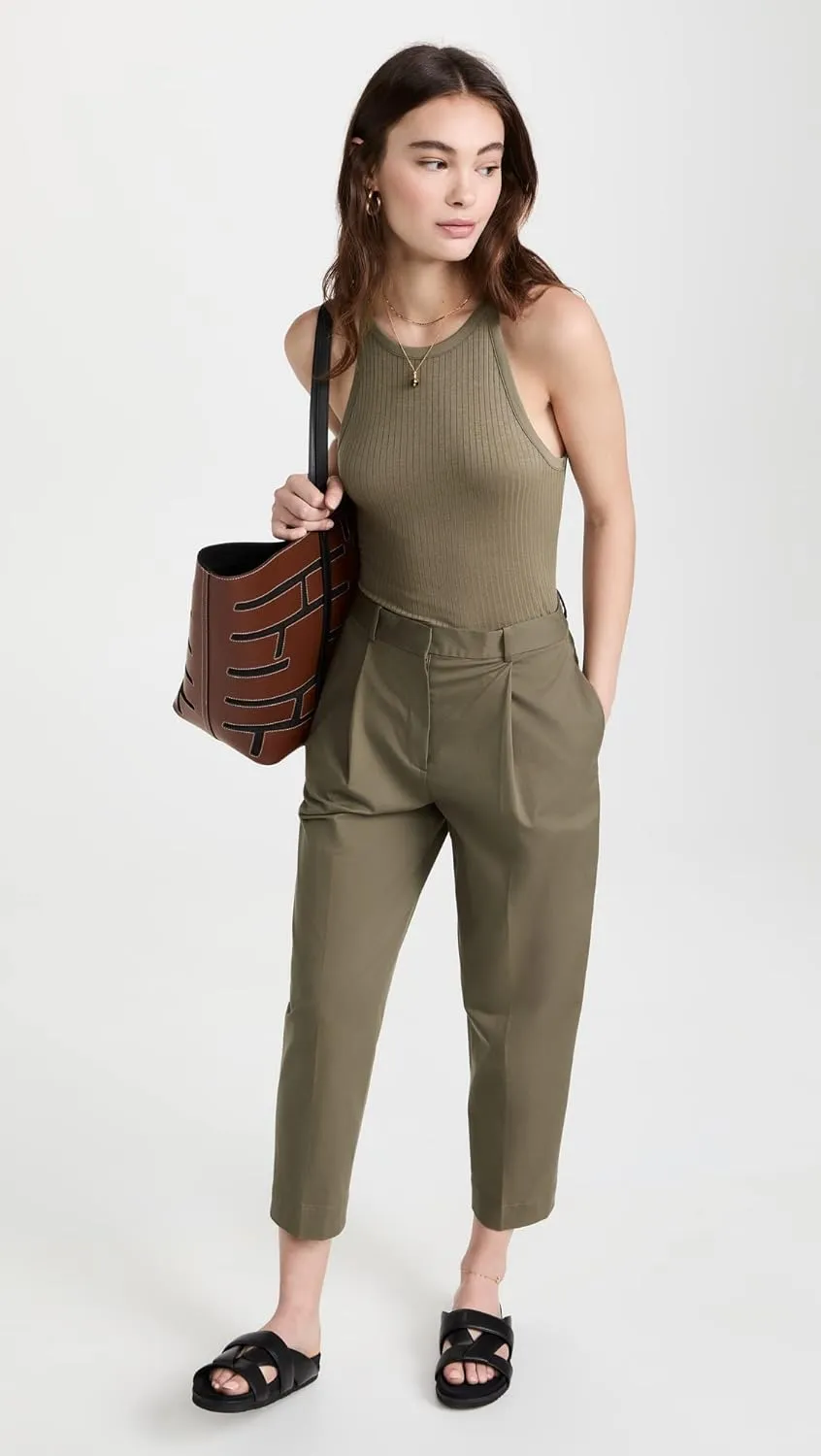 Theory Women's Cropped Halter.Knit