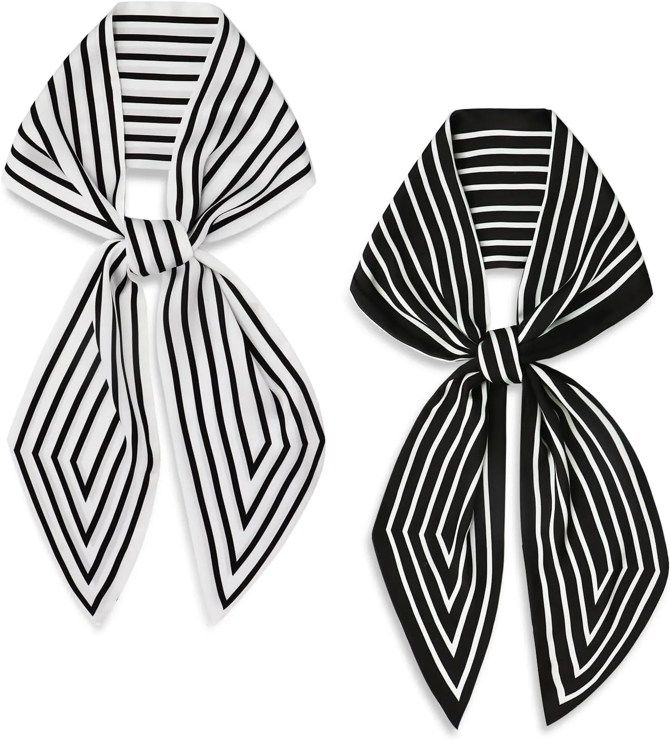 vimate Hair Scarf for Women Fashion Satin Silky Feeling Neck Scarf Bag Purse Scarf for Handbag Handle Etc