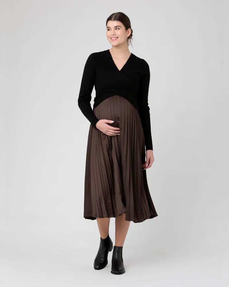 Willa Nursing Knit Black