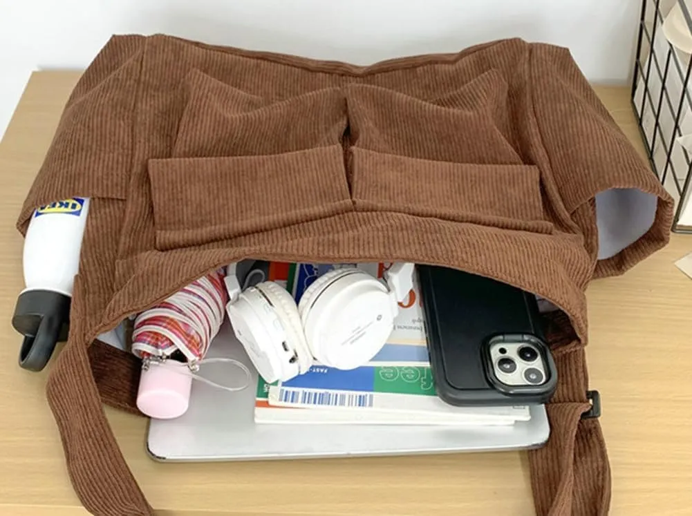 Women Canvas Messenger Bag Large Hobo Bag Canvas Crossbody Shoulder Bag Messenger Tote Bag Handbag