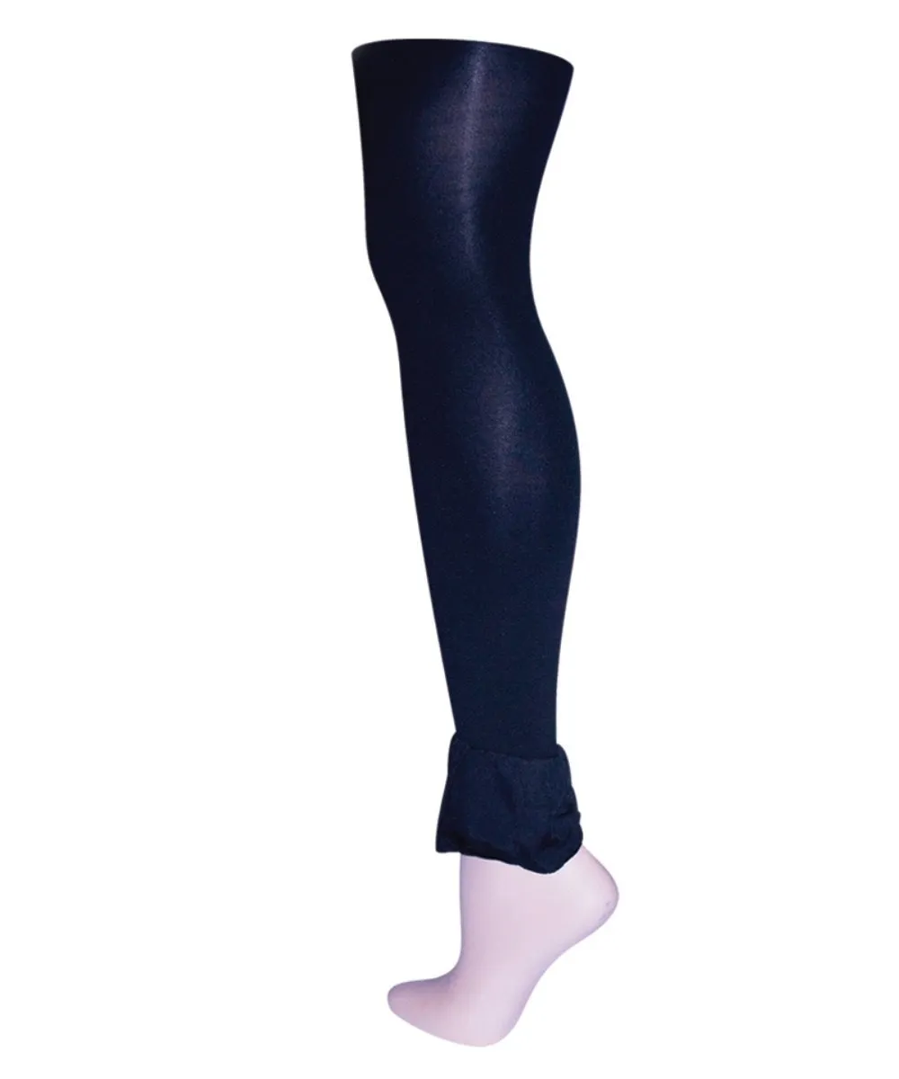 Women's Bell'leg Footless Nylon Tights
