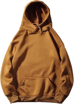 Women's Casual Hoodie Sweatshirts Long Sleeve Loose Pullover Tops Drawstring Solid Lightweight Blouses with Pockets