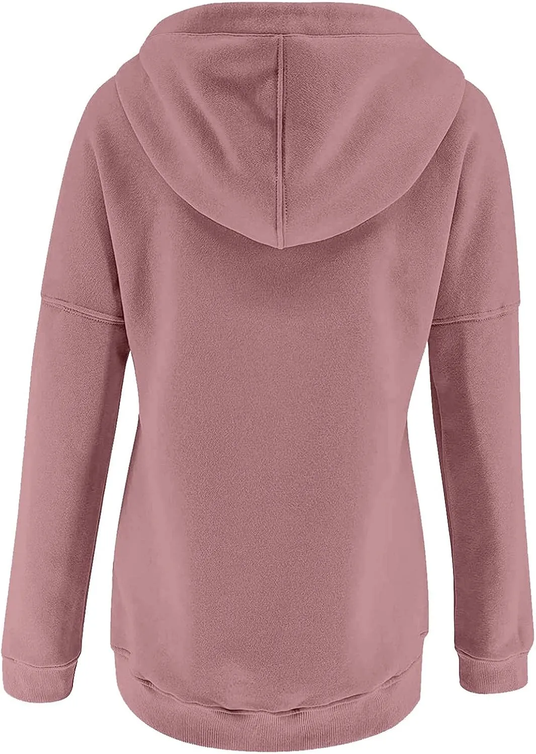 Womens Casual Hoodies Pullover Tops,2022 Fall Clothes Drawstring Long Sleeve Sweatshirts with Pocket