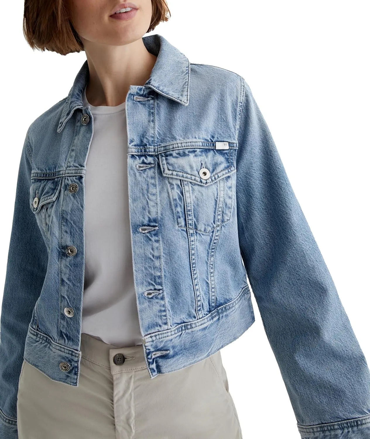 Women's Isa Cropped Trucker Jacket