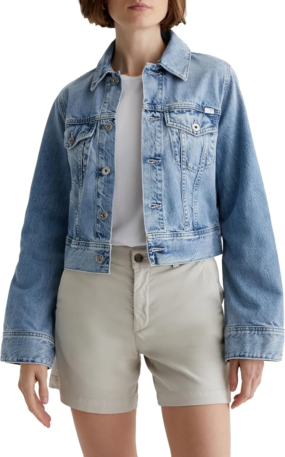Women's Isa Cropped Trucker Jacket