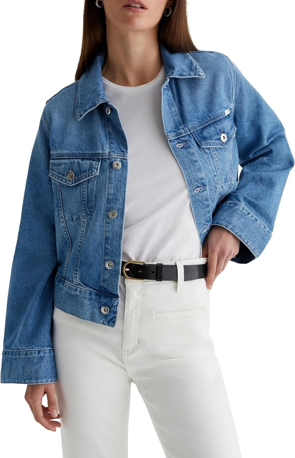 Women's Isa Cropped Trucker Jacket