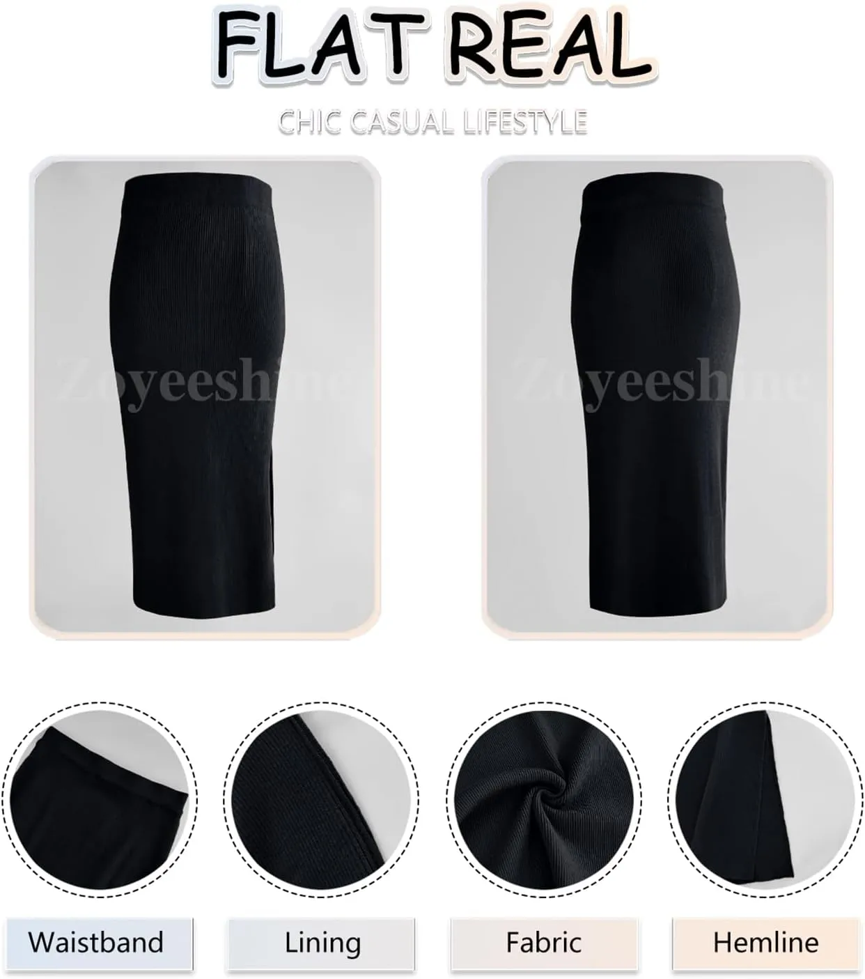 Women's Midi Skirt High Elastic Waist A Line Pleated Midi Skirts Button Front Casual Flared Skirt with Pockets