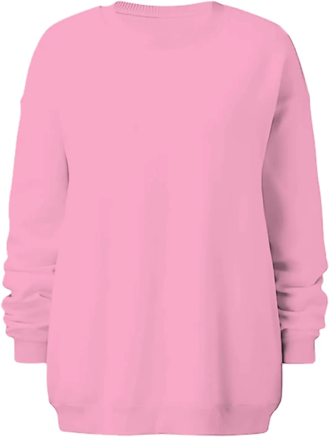 Women's Oversized Sweatshirt Crewneck Long Sleeve Loose Pullover Tops Casual Fall Clothes Fashion Outfits 2024