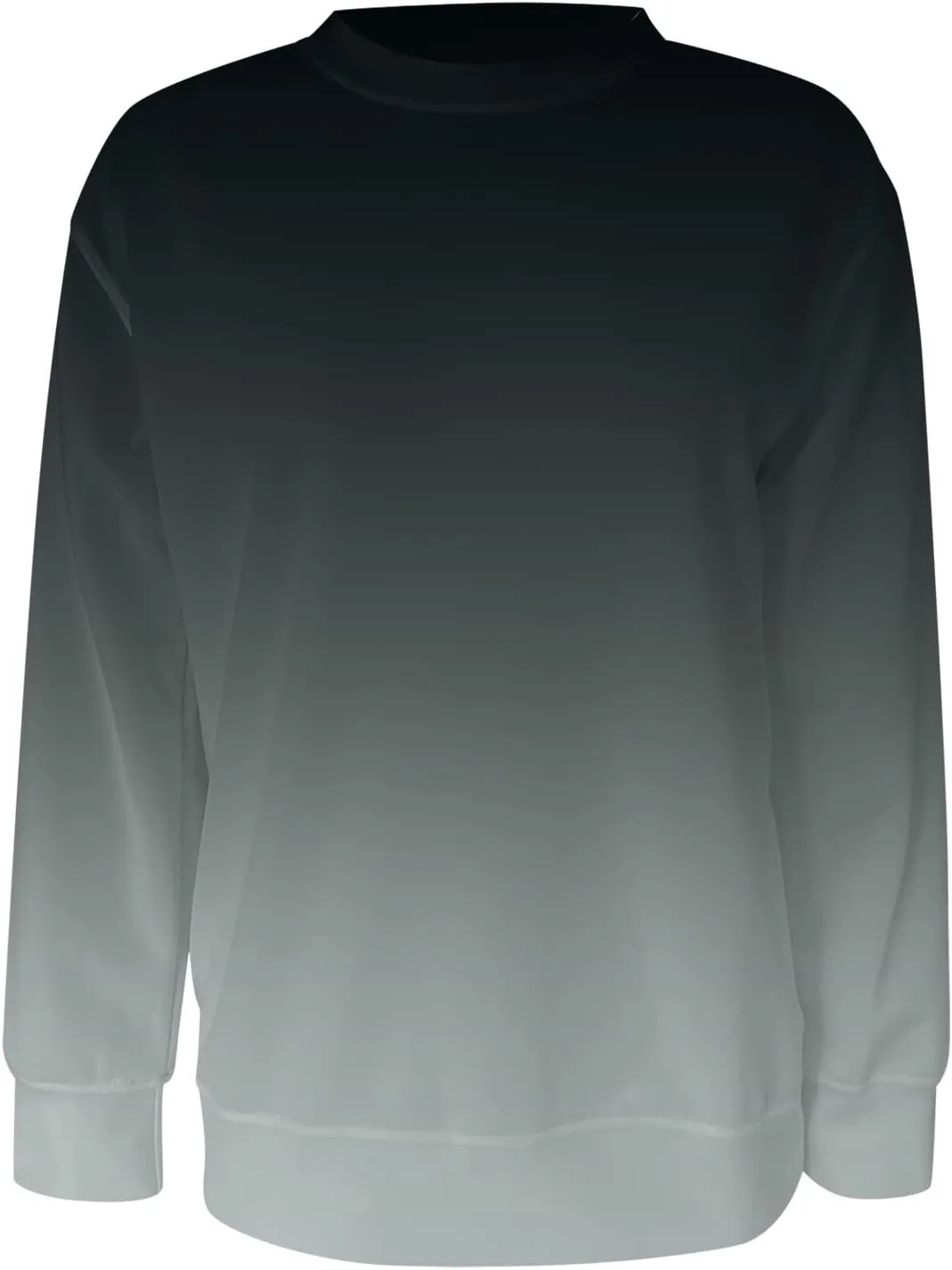 Womens Sweatshirts Crewneck Loose Fitting Tops Long Sleeve Color Block Casual Lightweight Shirts Pullover Blouses
