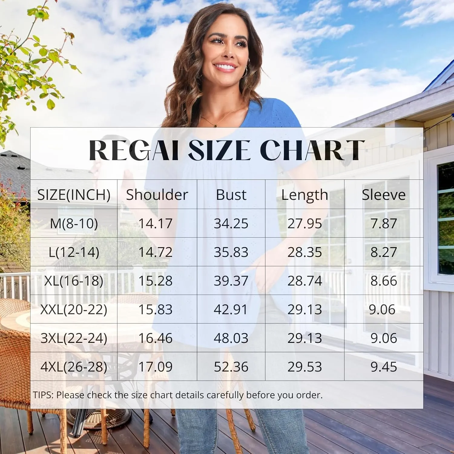 Women's Tunic Tops Loose Fit Short Sleeve Shirts Crew Neck Summer Casual Tops