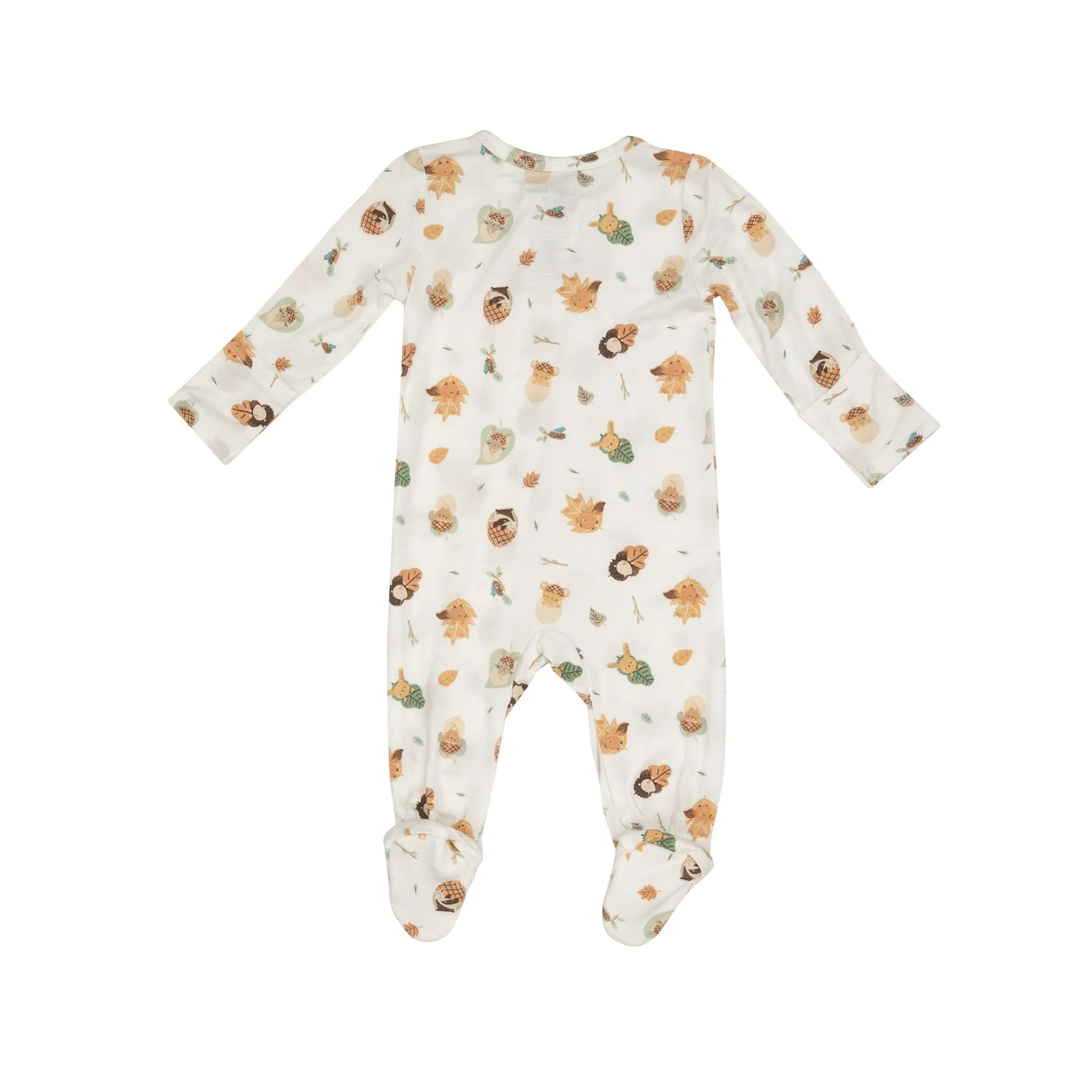 Woodland Swaddle Babies Footie Pajama