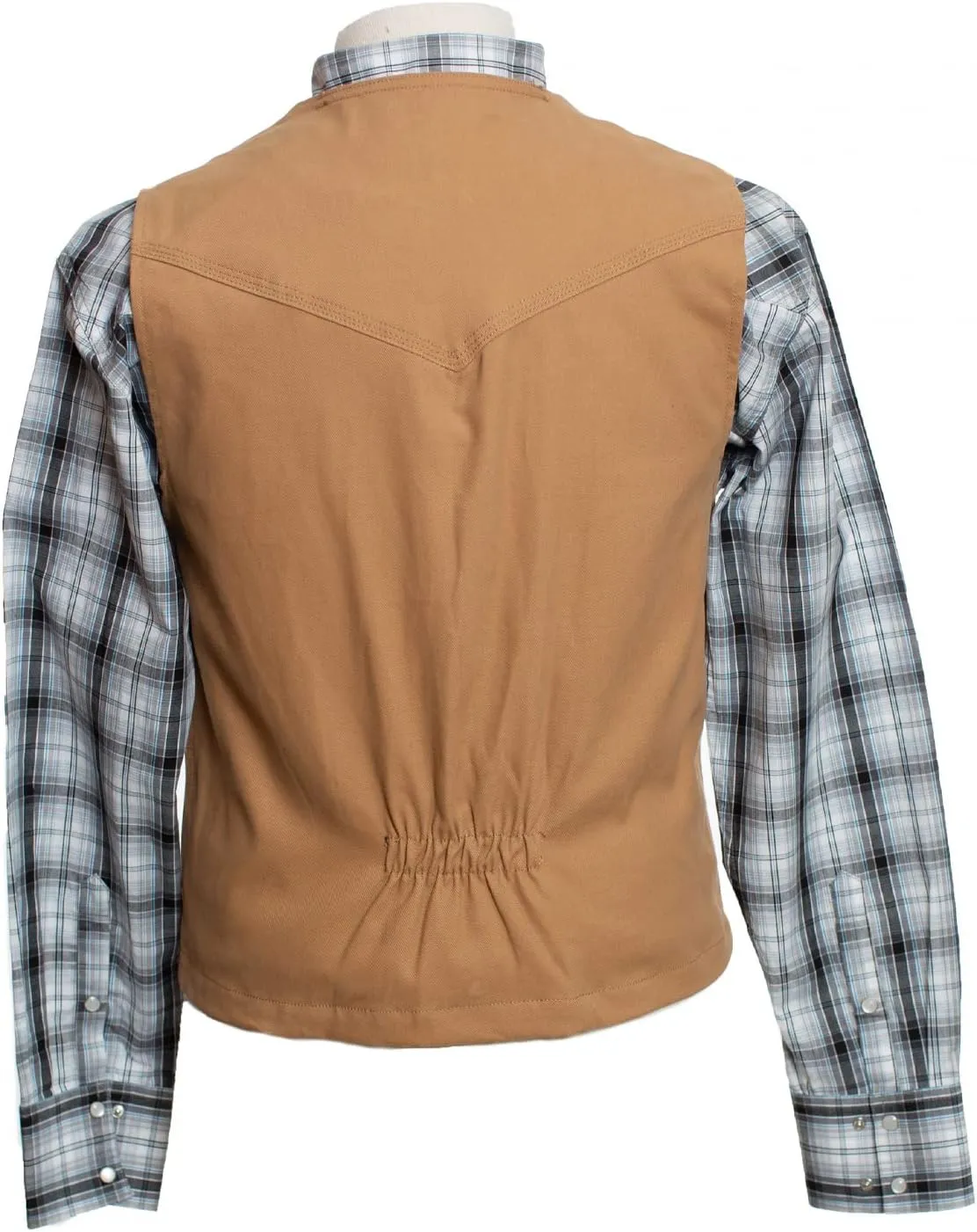 Wyoming Traders mens Bronco Canvas Vest